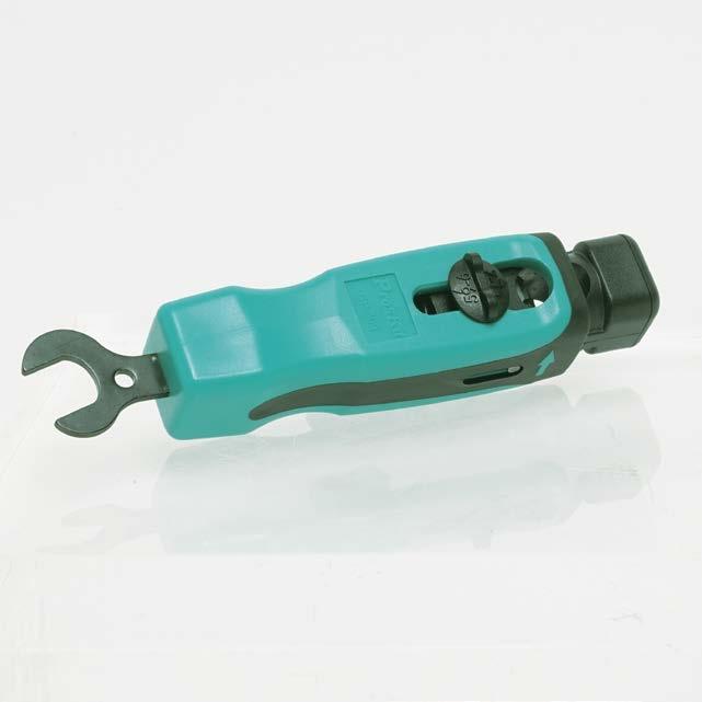 35 mm/1/4 With hex wrench for easy installing or removing F connector from