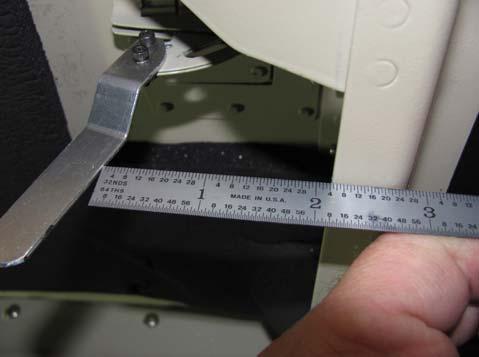 The forward screw should be drilled and tapped into the doubled up area on the longeron as shown to the right and the aft should be 3 4 from the back edge.