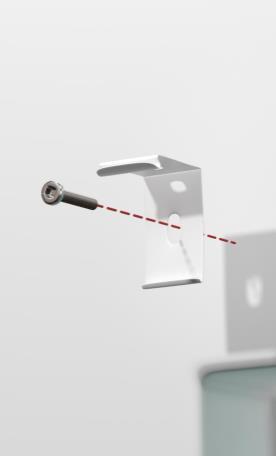 Venetian Blind 25mm Installation Guide Face Fit option Parts 1. Installation bracket (Same bracket used for inside and face fitting) 2.