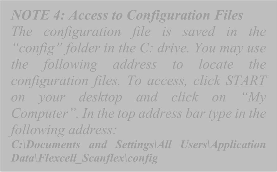 4.2 Creating a New Regimen for an Existing User Figure 29. Saving a new regimen. 7. Type the desired file name in the FILE NAME box and click on OK. 8. On the ScanFlex Setup screen (Fig.