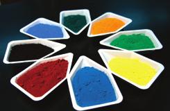 Novel, Easy-Dispersing Pigment Technology Breaks Conventional Barriers Potential Applications Dynamix pigments have been successfully trialed in a wide range and number of different applications.