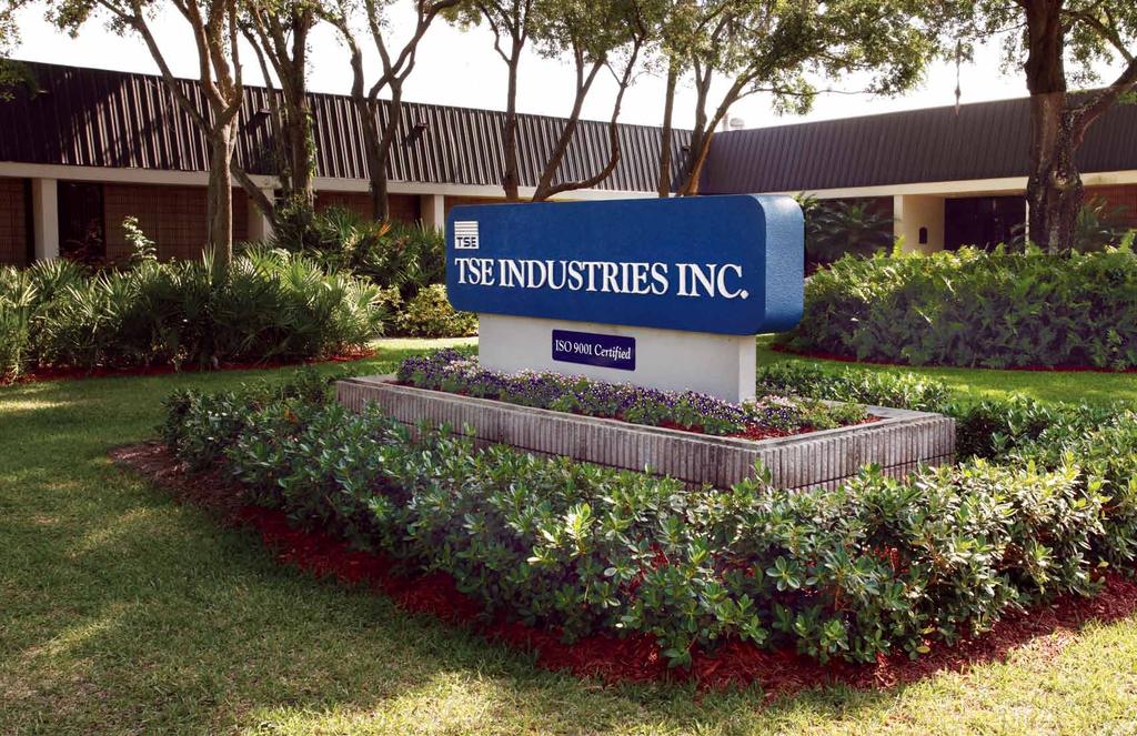 A passion for polymers for over 50 years Based in Clearwater, Florida, TSE Industries is a third generation, family-owned company founded in 1962 by Walt and Helen Klingel.