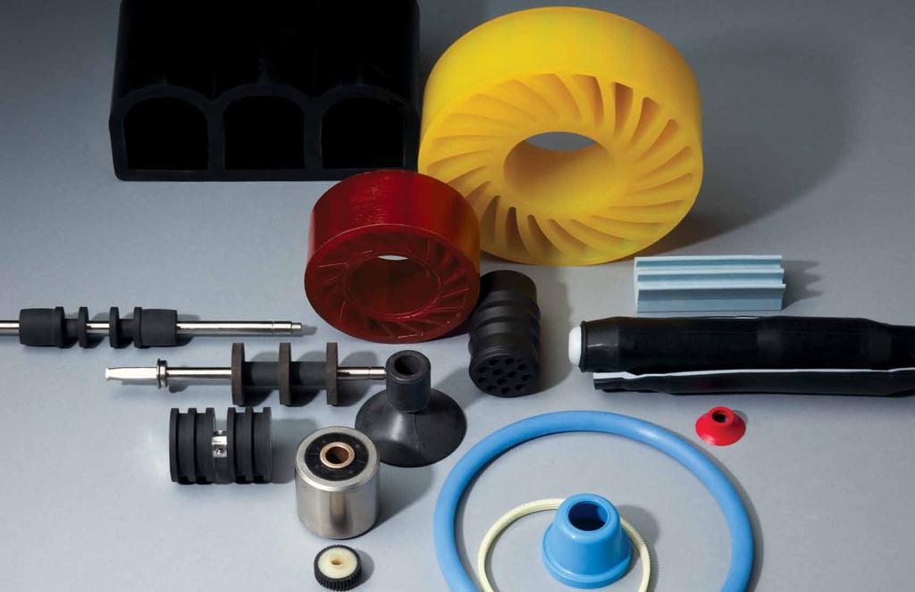 Custom Rubber Molding and Extrusion Our Engineered Polymers Division (EPD) has 50 years of experience in custom rubber molding and extrusion of rubber parts and products.