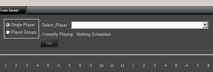 2 To move the schedule entry without changing its length, click and hold the center of the block and drag it to the desired new location.