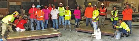 Apprentices begin their careers by learning the craft in the Union s Training Program.