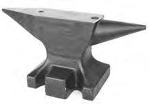 anvils for professional farriers, blacksmiths, knifemakers and hobbyists ranging in weight from 30 to 500 lbs. Hardened to 52-54 HRc and hand finished ensuring the highest quality.