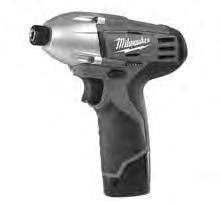 M12 Cordless LITHIUM-ION 1/4 Hex Impact Driver Kit 2450-22 Specifications 5 Voltage 12V Year Warranty Anvil 1/4" Hex IPM 0-3,000 Delivering a best-in-class 850 in-lbs Torque Drives 75% Faster and 2X