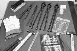 BLACKSMITH KITS Kit 1 + Kit 2 B-K1 Blacksmith Kit 1 - Beginner Kit Includes: 20566 Block Brush, 1-1/4 KV28L BWB Kevlar Knit Gloves, Large (pair) Beeswax Bar, 1-1/4 oz.