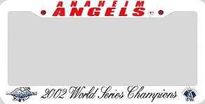 Angels (Red logo to the right of 'Anaheim') [Plastic] AA-FR-09 Anaheim Angels 2002 World Series Champions [Plastic] AA-FR-10 Anaheim