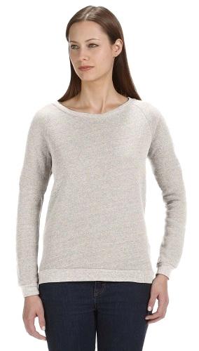 25% recycled), 46% cotton (6.25% organic), 4% rayon; 7.7 oz.; feminine take on the classic Champ Fleece Crew; Ladies contemporary fit S - 2XL $ 30.60 $23.