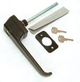 0 P0 Clamp fastener. Used on the drawbars of CT &. To hold body down. P0P Weld-on plate. Used with the clamp fastner above. P00 Handle. Push button handle used on BV & BV inspection doors.
