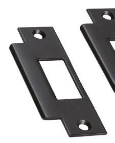 The 575 Strike ships standard. 8875-F mortise lock fire exit devices for all types of 4' X 8' (1219 mm X 2438 mm) single and 8' X 8' (2438 mm x 2438 mm), UL listed, 3 hours.
