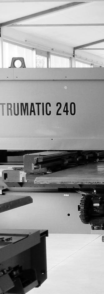 T H E T R U M P F M A C H I N E R A N G E PUNCHING MACHINES TRUMPF punching machines are tailored to the challenging market requirements for sheet metal processing.