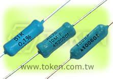 Ultra Precision Resistors (RE) Product Introduction Token's Precision Military Established Resistors are Ten-Times More Accurate. Features : Power rating from 0.125W 