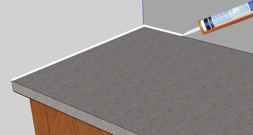 (figure 2) We recommend that you allow 10mm to accommodate a worktop overhang on an