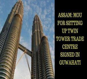 MoU for Twin Tower Trade Center Minister of State for Housing and Urban Affairs Hardeep Singh Puri has said that the Government has taken a very active policy to protect the region from being more
