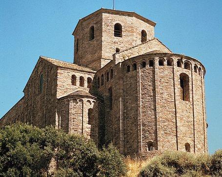 Romanesque refers to the fact that most early churches were simply transformations of existing Roman basilicas.