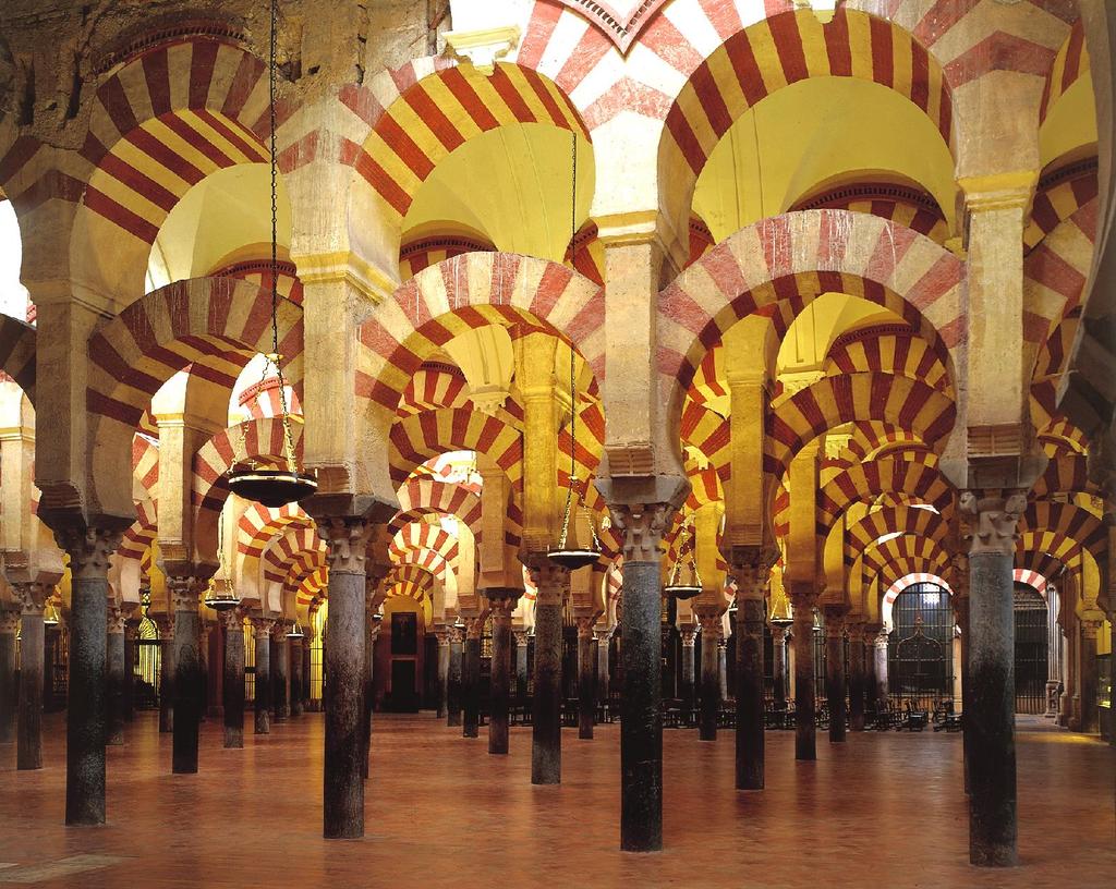 Prayer hall of the Great Mosque, Córdoba, Spain