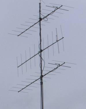 Antennas You would change a dipole antenna to make it resonant on a higher frequency by making it shorter.