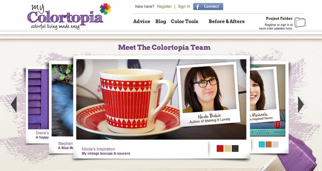 My Colortopia The Glidden MyColortopia blog showcases Glidden s fun, friendly, can-do attitude while providing a helpful resource to DIY painters.