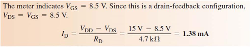 ٣١ D MOSFET Bias D MOSFETs can be operated with either positive or negative values of VGS simple bias method is to set VGS = 0 then ac signal at the gate varies the gate