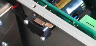 Safety resistors (Placed on the power supply board) are employed to protect the amplifier s HV circuit against overload.