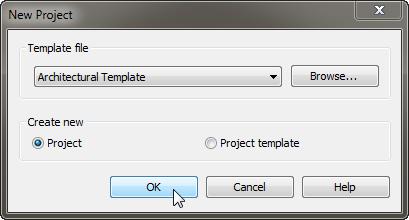 Revit Projects Revit project files are created from template files. A template file gives a standard starting point for all projects and includes many common settings and preferences.