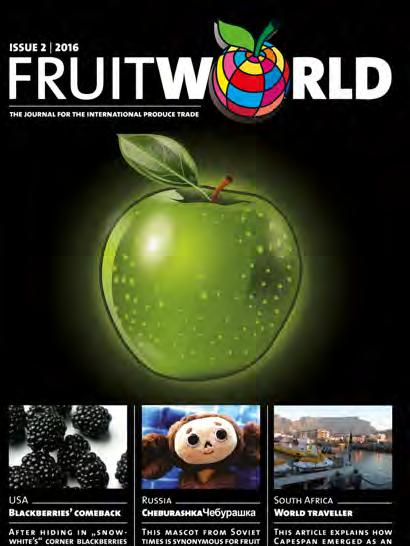 history the Fruit World has offered quality journalism by experts: Reports that go beyond the press release.