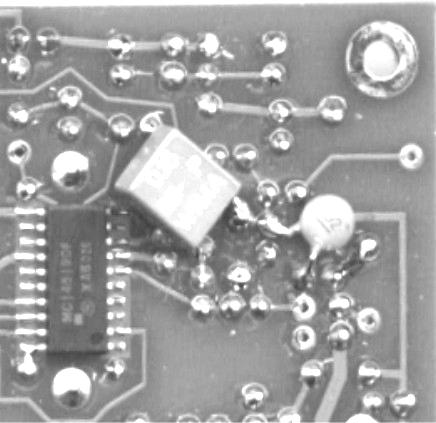 IMPORTANT change: Tack solder C10 under board between normal hot pad for