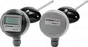 DUCT SENSORS TEK sensors are designed for detecting temperatures inside ventilation ducts. Range -50.