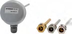 HEATING/COOLING WATER SENSORS TEAT temperature sensors are designed for measuring heating and cooling water temperatures in HVAC automation systems.