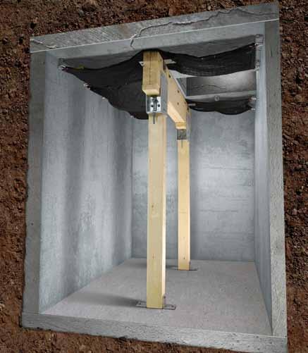 Column & Beam Units with Debris Netting Installation Instructions Laminated Wood
