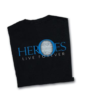 Forever on the back. Black. 100% cotton. S - XL $ 18.00 1498 Respect. Honor.