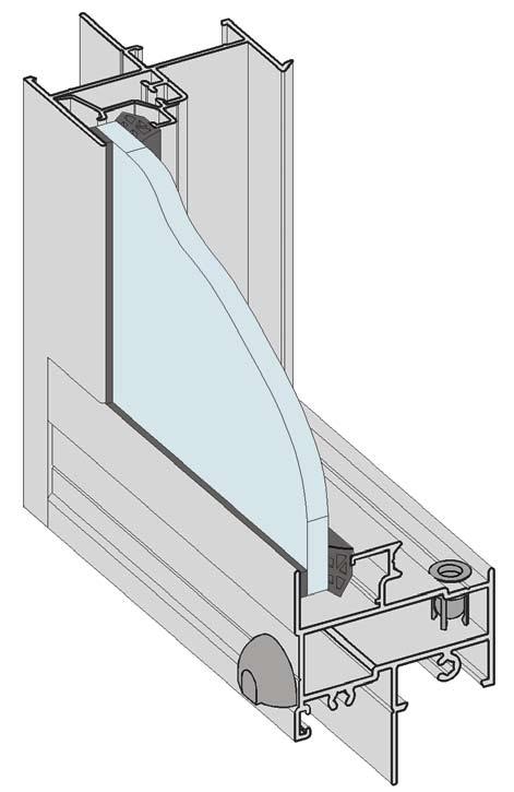 RESIDENTIAL SERIES Series 502-504 FIXED SILL DETAILS Product Overview Replaces: Aug 03 Scale: FULL SIZE In cold areas condensation can form on the