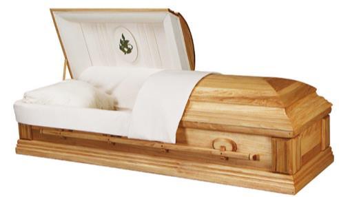 Solid wood coffins green rating: low prices on request