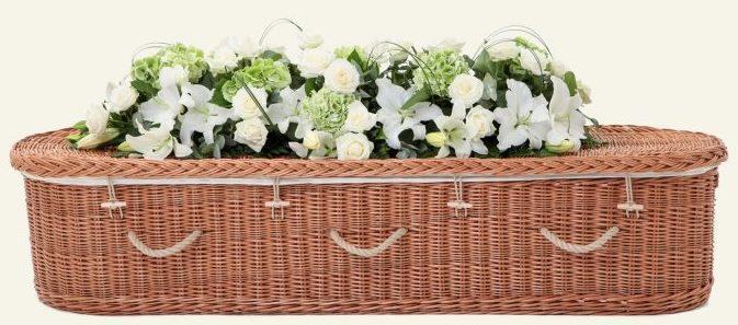 Woven Willow coffins Somerset Willow Coffins green rating:
