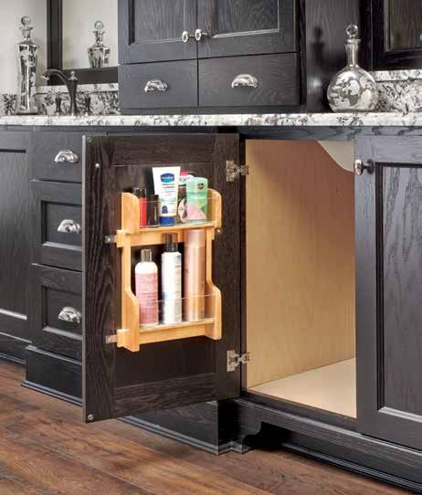 vanity Door Mount Maple Vanity Waste Container Door Mount Maple Vanity Storage Racks 14 Designed for 30 vanity base cabinets, our 4SOWC Series provides the perfect waste container solution for your