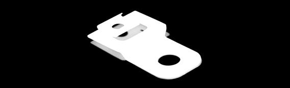 CTC Series mounting clips and backshells Mounting clips