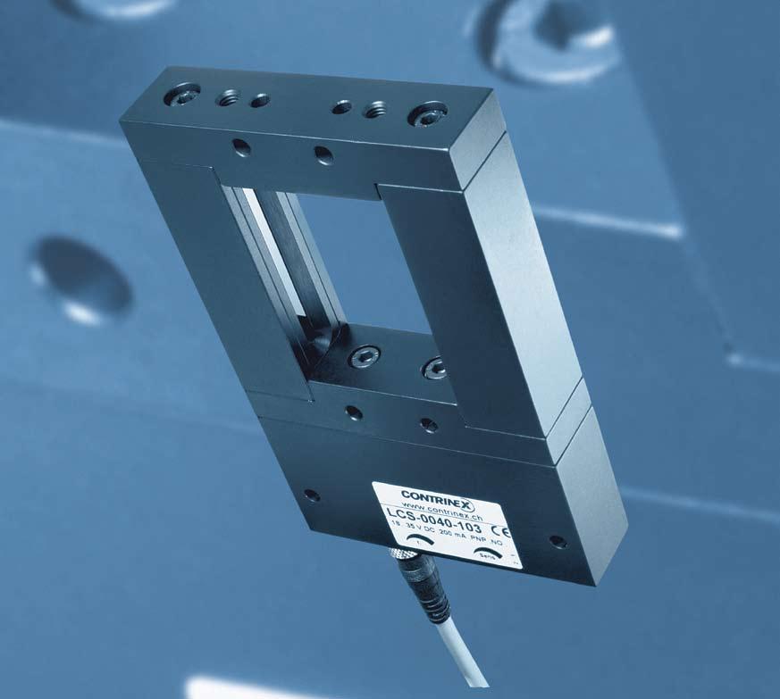 Frame through-beam sensors Features Wide range of sizes: passage