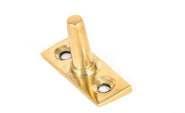 33459 33457 polished brass 33455 antique Offset Stay Pin Fixing Plate: 47mm x 12mm For use on