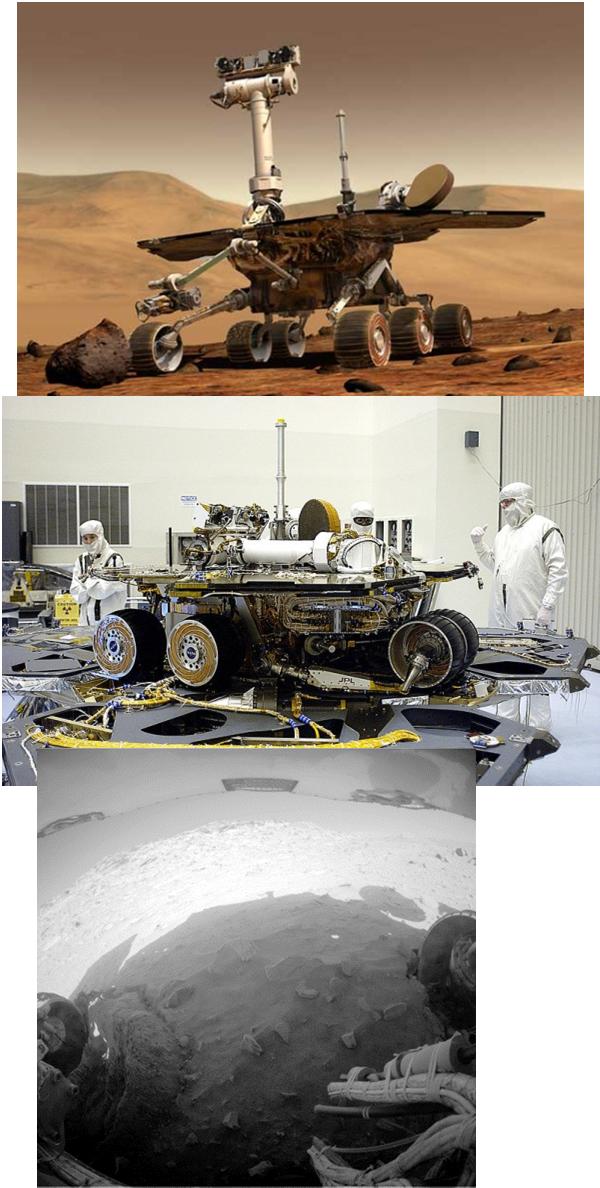 Mars Exploration Rover (MER) longest serving (autonomous) robots planned for 90 day in service since Q1 2004 semi-autonomous daily mission plan upload by scientists and