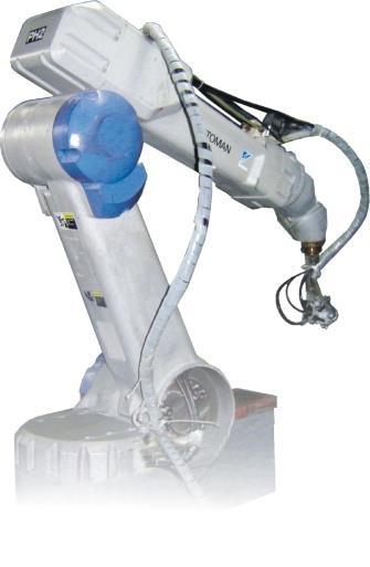Water-based robot painting line CO2 Snow,