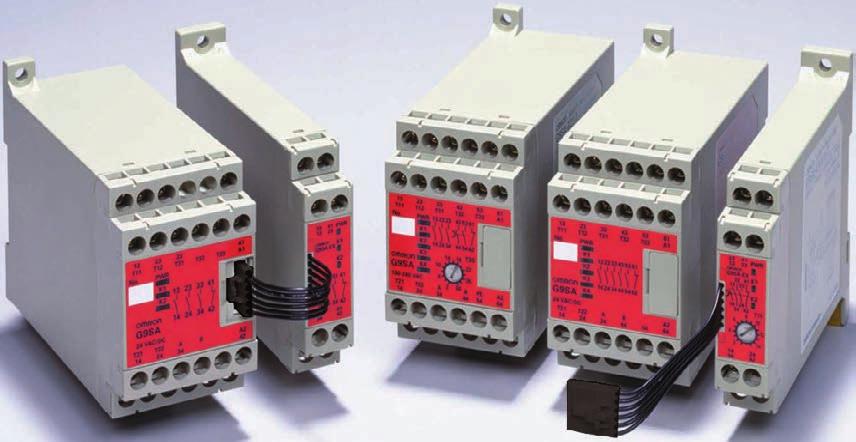 Sfety Rely Unit G9 CSM_G9_DS_E The G9 Series Offers Complete Line-up of Compct Units.