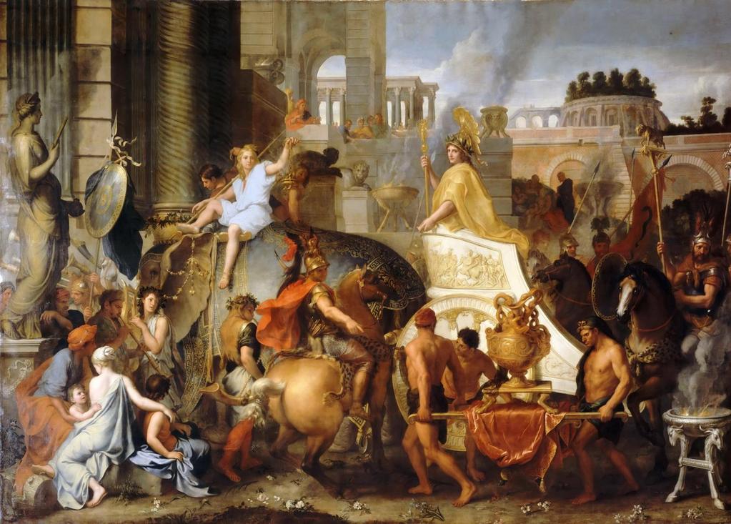 Charles Le Brun Entry of