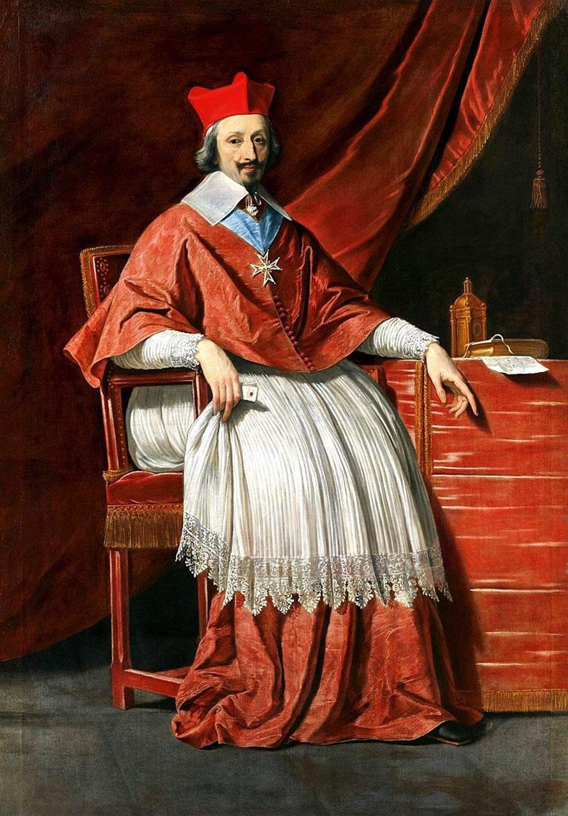 Portrait of Cardinal Richelieu by