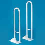 Bathroom Hardware for Inclusive Design AR763 Folding Grab Rail Also available in
