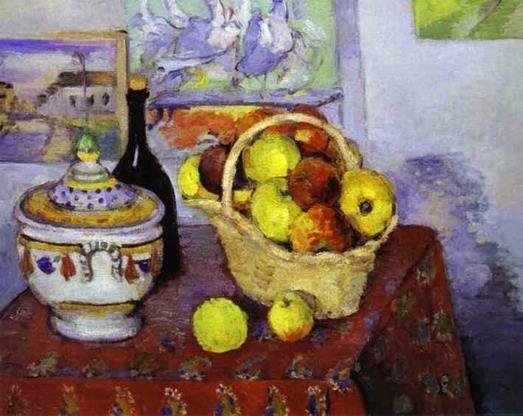 Still-Life with Soup Tureen, Paul Cezanne He started working harder than ever to express his deepest