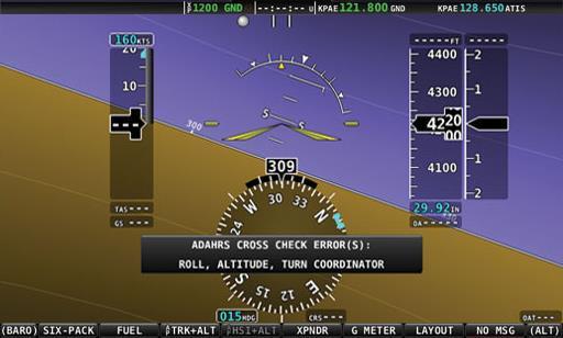 ADAHRS (Flight Instrument) Redundancy and Cross-Checking PFD Operation SkyView SE systems support multiple SV-ADAHRS-200/201 modules for redundancy and manage failure scenarios by automatically