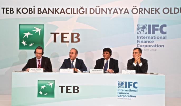 IFC announces a Turkish bank as a Success Story for the first time.