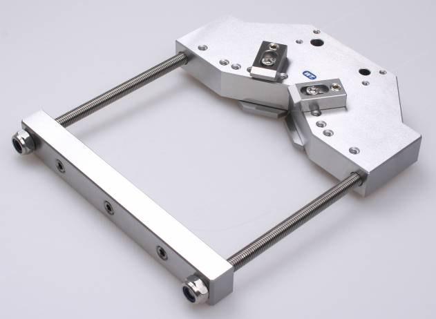 Prism for round or rectangular workpieces Range of clamping: